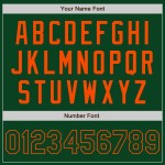 Oranje Custom Authentic Green Baseball Jersey Oranje Custom Authentic Green Baseball Jersey