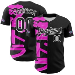 Dragon White Authentic Baseball Jersey Zwart 3D Vaunsart Custom Artval Dragon White Authentic Baseball Jersey Zwart 3D Vaunsart Custom Artval