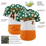 St. Shamrock Jersey Authentieke 3D Dag Honkbal Oranje Patrick's Groen Aangepast Kelly Zwart-Bay St. Shamrock Jersey Authentieke 3D Dag Honkbal Oranje Patrick's Groen Aangepast Kelly Zwart-Bay