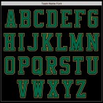Baseball Custom Kelly Black Jersey Authentiek Goud Groen-Oud Baseball Custom Kelly Black Jersey Authentiek Goud Groen-Oud