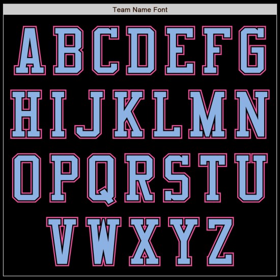 Zwart Jersey Roze-Licht Honkbal Authentic Custom Blue Zwart Jersey Roze-Licht Honkbal Authentic Custom Blue