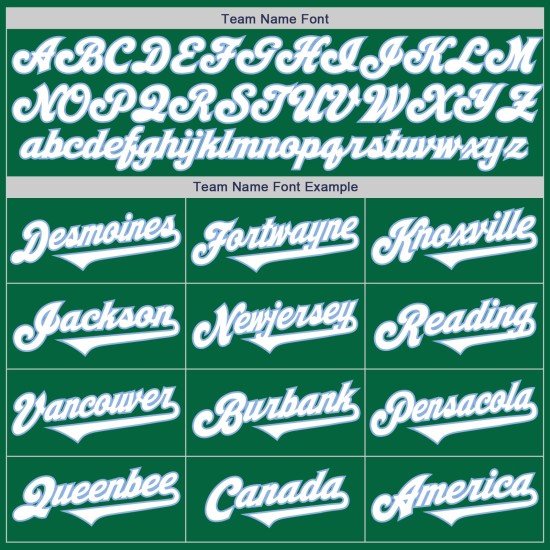Wit-licht authentiek shirt met twee Kelly Green aangepaste honkbalblauwe tinten Wit-licht authentiek shirt met twee Kelly Green aangepaste honkbalblauwe tinten