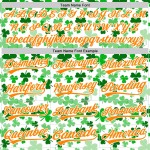 Dag 3D St. Shamrock Baseball Wit Jersey Patrick's Bay Authentieke Custom Oranje-Groen Dag 3D St. Shamrock Baseball Wit Jersey Patrick's Bay Authentieke Custom Oranje-Groen