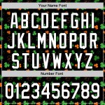 Baseball Zwart Groen-Bay Day Oranje 3D Authentiek Shamrock Jersey St. Custom Patrick's Baseball Zwart Groen-Bay Day Oranje 3D Authentiek Shamrock Jersey St. Custom Patrick's