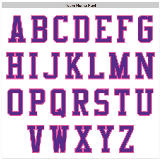 Paars-roze shirt, authentiek wit honkbalshirt op maat Paars-roze shirt, authentiek wit honkbalshirt op maat