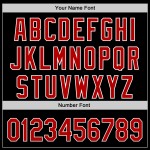 Revzzz Rood-Wit Baseball Da Revzzz Jersey Authentieke Custom Zwarte 3D Revzzz Rood-Wit Baseball Da Revzzz Jersey Authentieke Custom Zwarte 3D