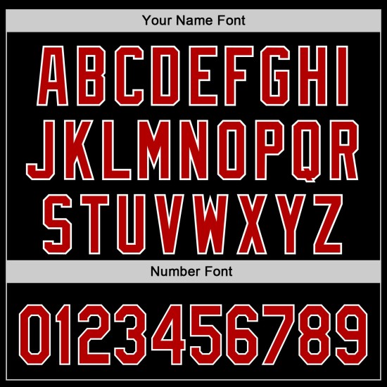 Revzzz Rood-Wit Baseball Da Revzzz Jersey Authentieke Custom Zwarte 3D Revzzz Rood-Wit Baseball Da Revzzz Jersey Authentieke Custom Zwarte 3D