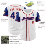 Witte Jersey Tone Royal-Red Two Baseball Custom Authentic Witte Jersey Tone Royal-Red Two Baseball Custom Authentic
