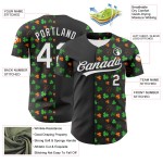 Baseball Zwart Groen-Bay Day Oranje 3D Authentiek Shamrock Jersey St. Custom Patrick's Baseball Zwart Groen-Bay Day Oranje 3D Authentiek Shamrock Jersey St. Custom Patrick's