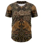 Moonlight Jersey Custom Bruin 3D Woodland Authentieke Crème Emi Bee Baseball Moonlight Jersey Custom Bruin 3D Woodland Authentieke Crème Emi Bee Baseball