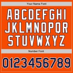 Tone Orange Authentieke Custom Baseball Two Navy-Wit Jersey Tone Orange Authentieke Custom Baseball Two Navy-Wit Jersey