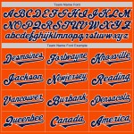 Tone Orange Authentieke Custom Baseball Two Navy-Wit Jersey Tone Orange Authentieke Custom Baseball Two Navy-Wit Jersey