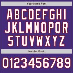Tone Baseball Wit-Rood Twee Authentieke Jersey Custom Paars Tone Baseball Wit-Rood Twee Authentieke Jersey Custom Paars
