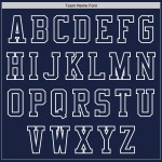Jersey Baseball Navy Custom Wit Authentiek Jersey Baseball Navy Custom Wit Authentiek